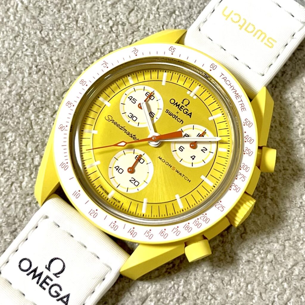 omega swatch オメガスウォッチ mission to sun - 時計